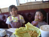 Blog Day-4 A&K at Lunch.JPG